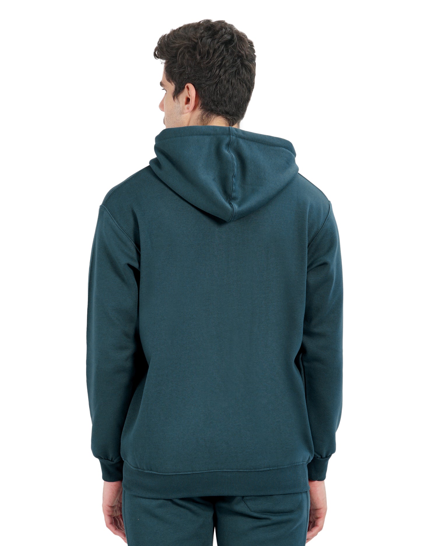 Full-Zip Three Thread Fleece Hoodie - 402311