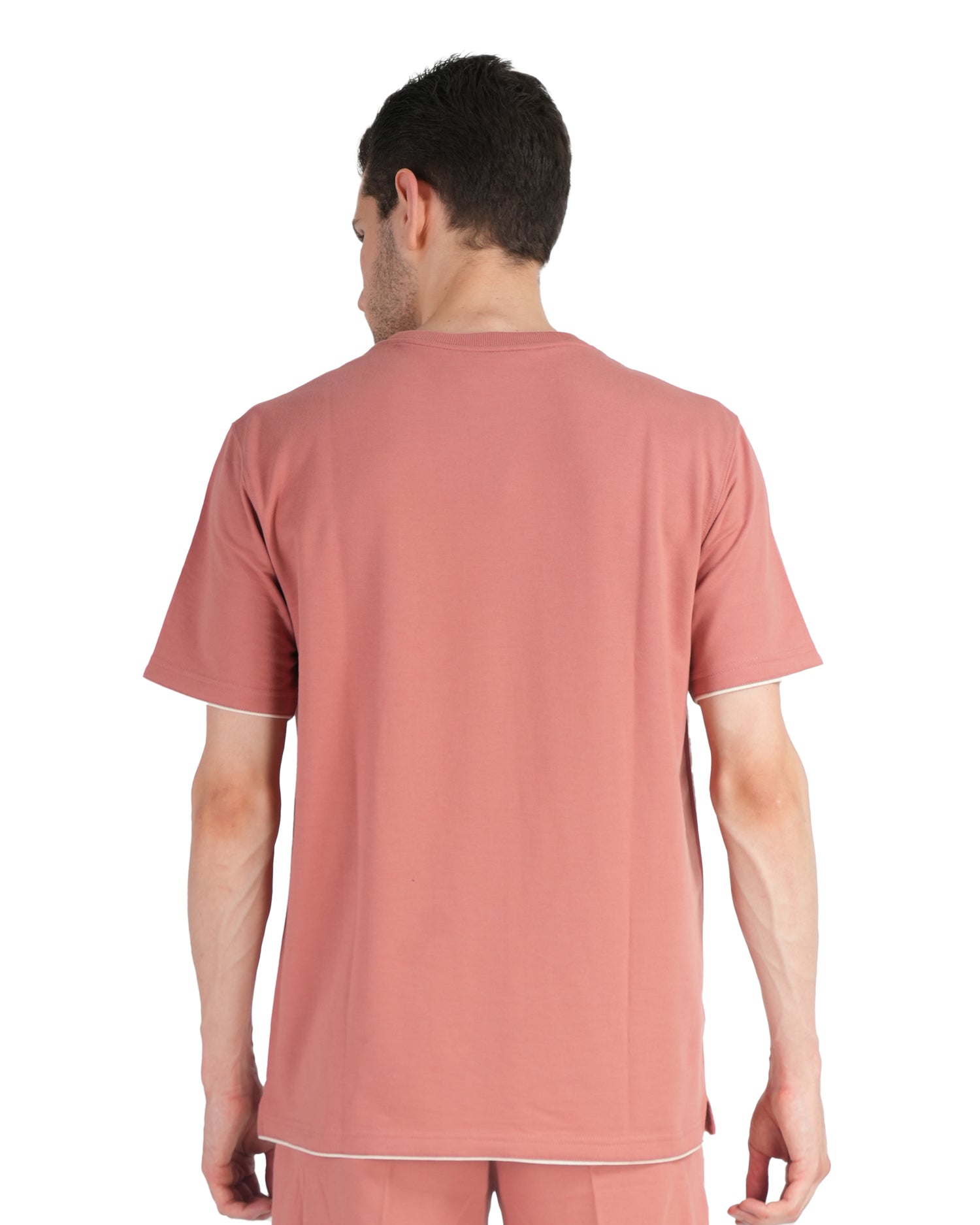 Cotton French Terry Round CrewTshirt - 388