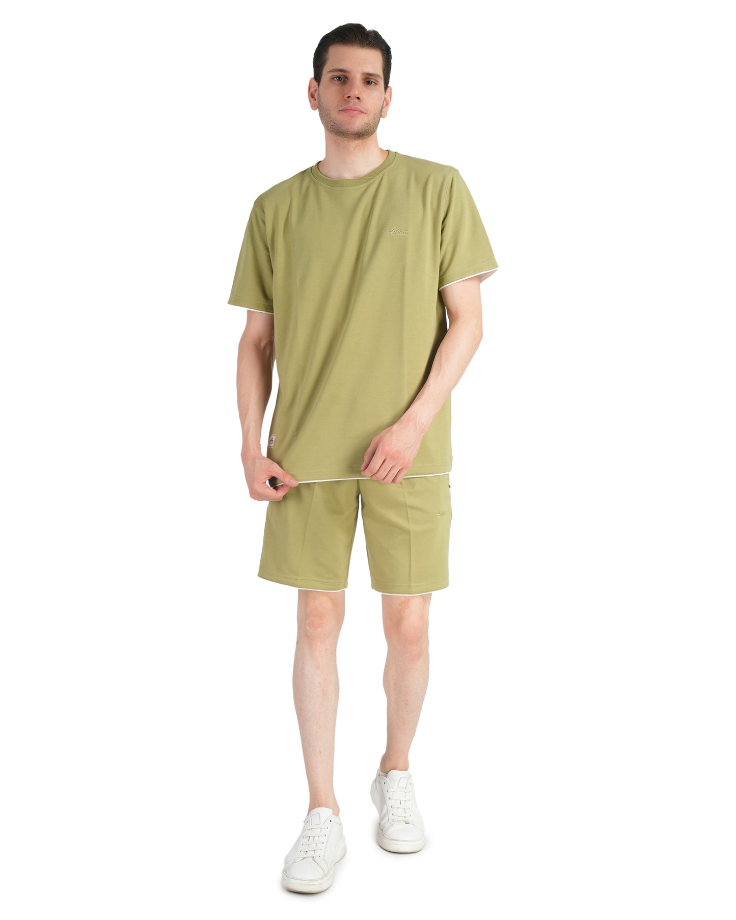 Co-ord Set: CREW NECK TSHIRT + BERMUDA SHORTS
