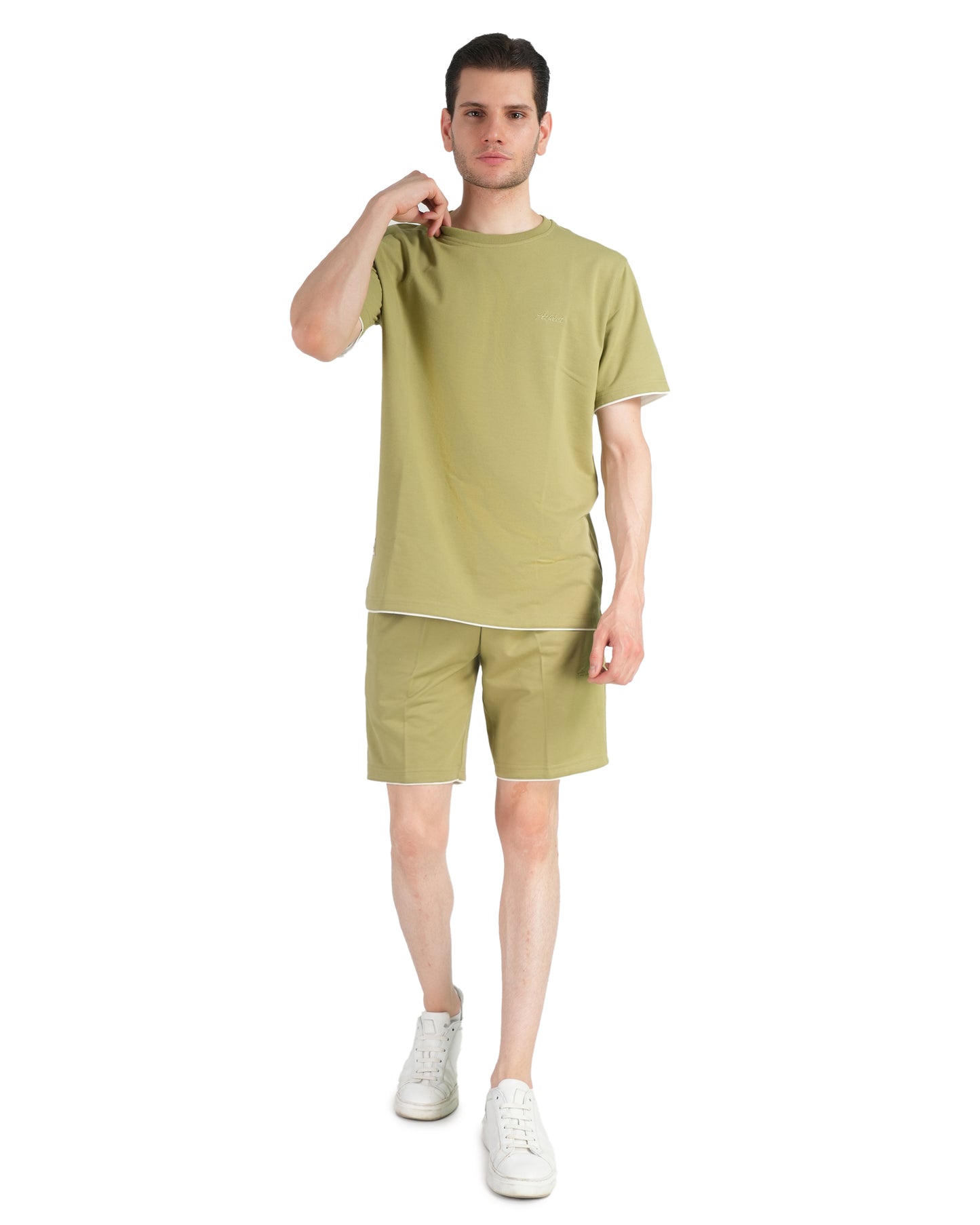 Co-ord Set: CREW NECK TSHIRT + BERMUDA SHORTS