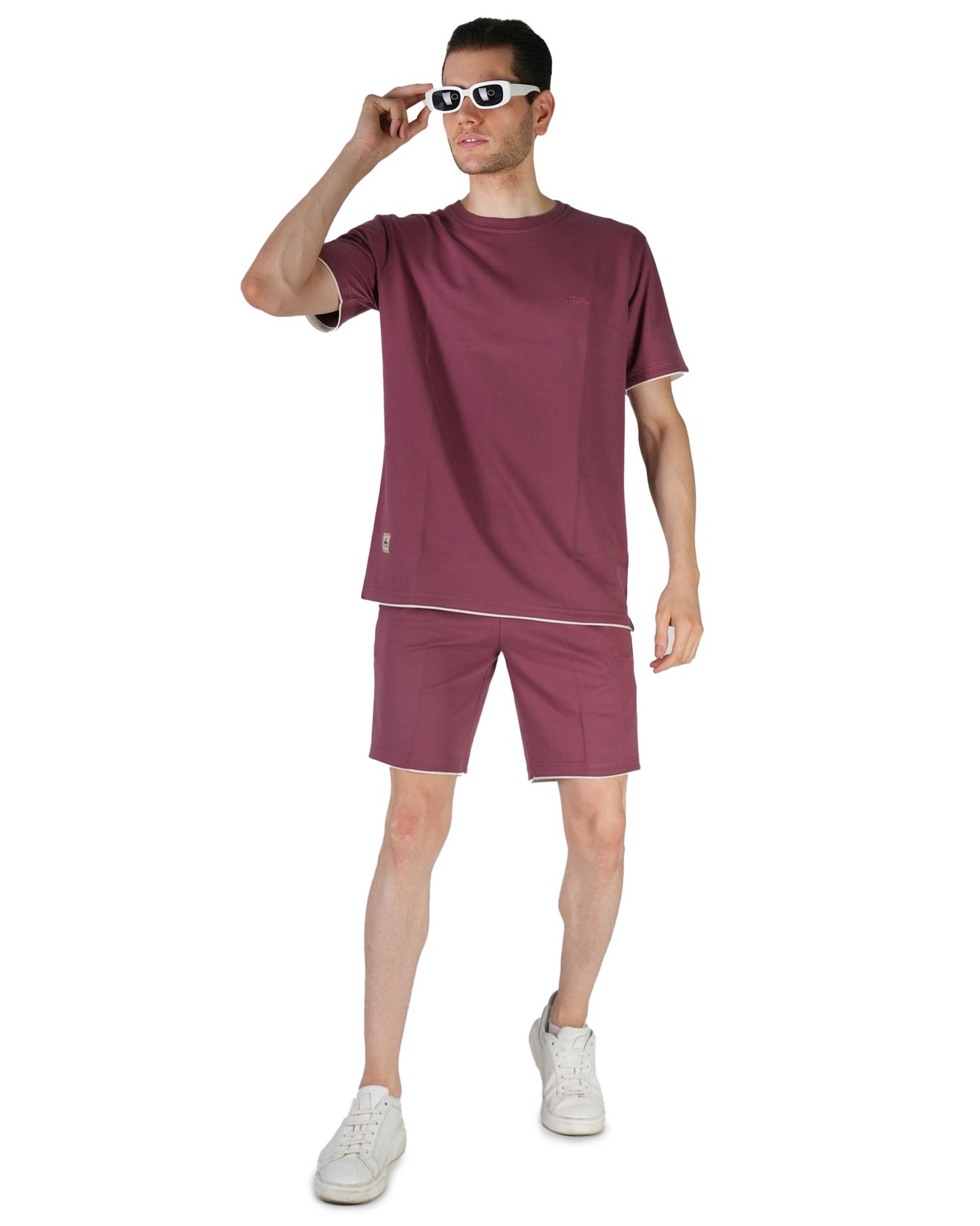 Co-ord Set: CREW NECK TSHIRT + BERMUDA SHORTS
