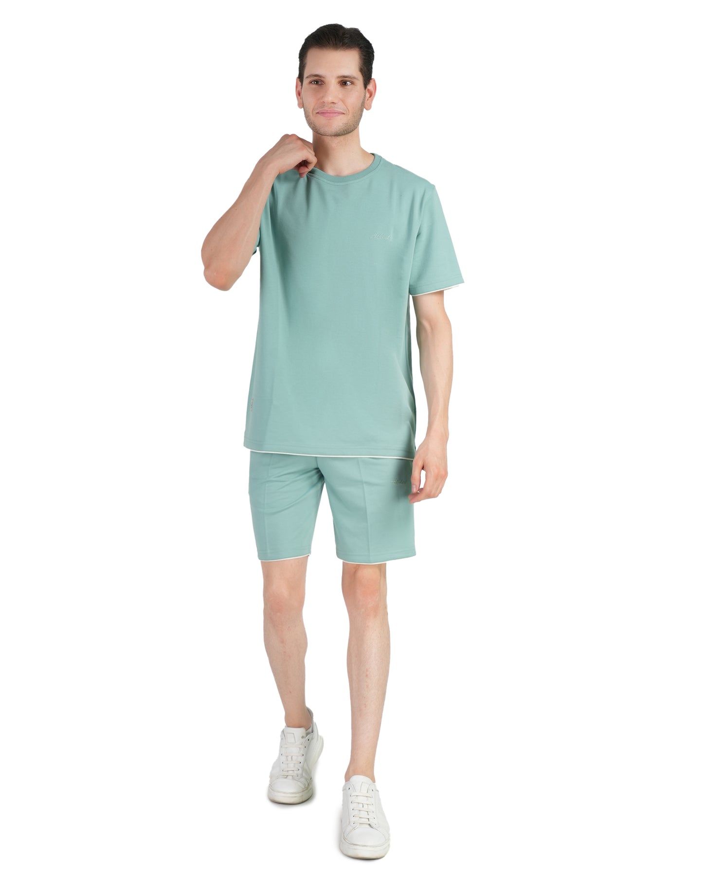Co-ord Set: CREW NECK TSHIRT + BERMUDA SHORTS