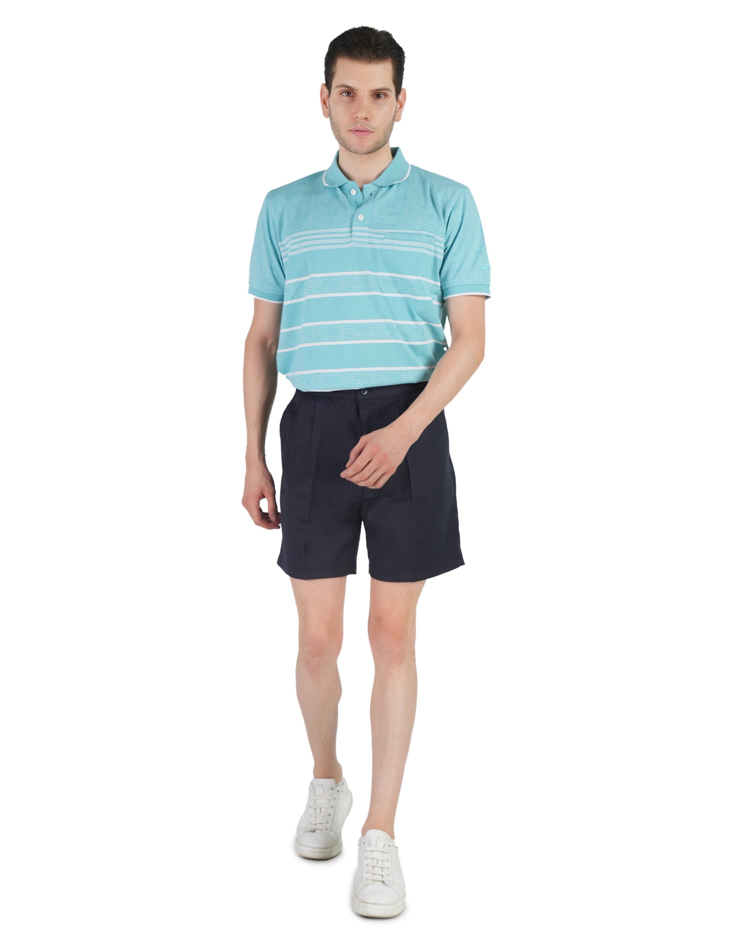 ATHLET Performance Pleated Shorts – Classic Fit Sportswear for Training & Athleisure - 493