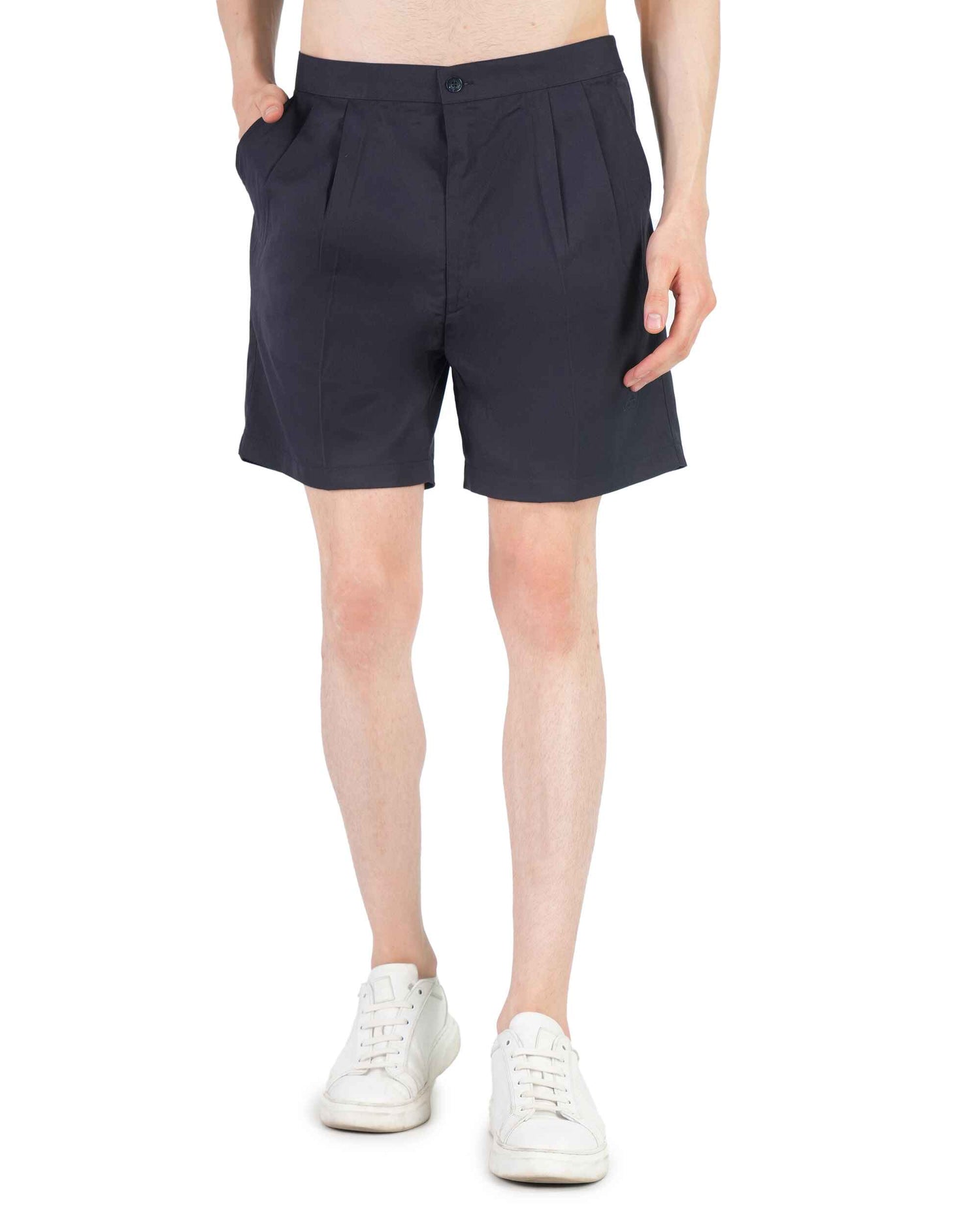 ATHLET Performance Pleated Shorts – Classic Fit Sportswear for Training & Athleisure - 493