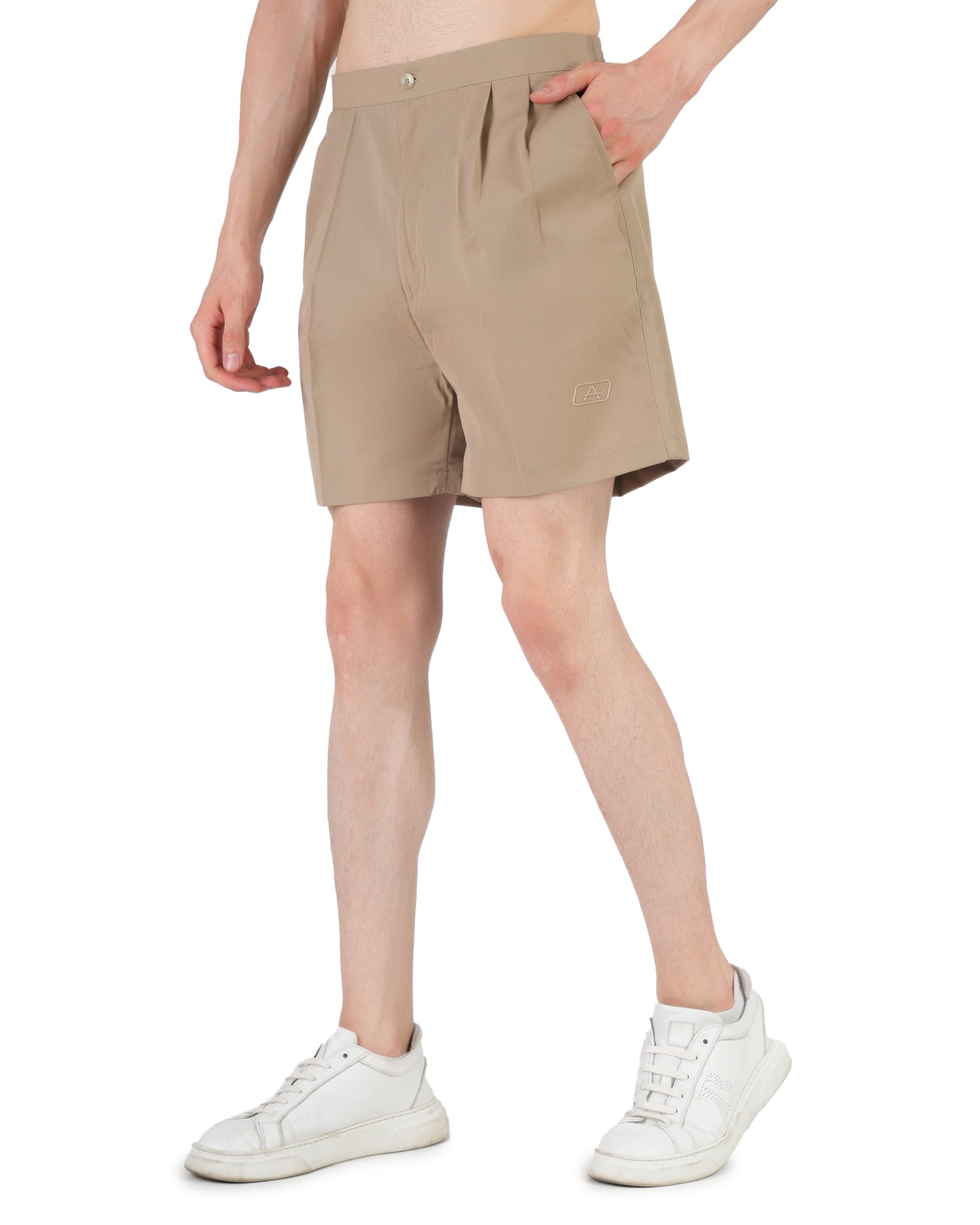 ATHLET Performance Pleated Shorts – Classic Fit Sportswear for Training & Athleisure - 493