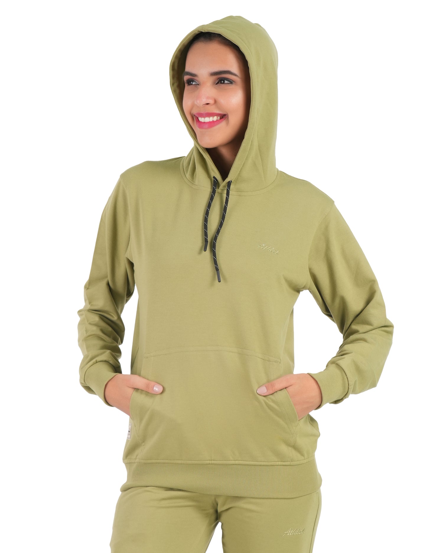 Unisex Terry Cotton Hoodie - 402451