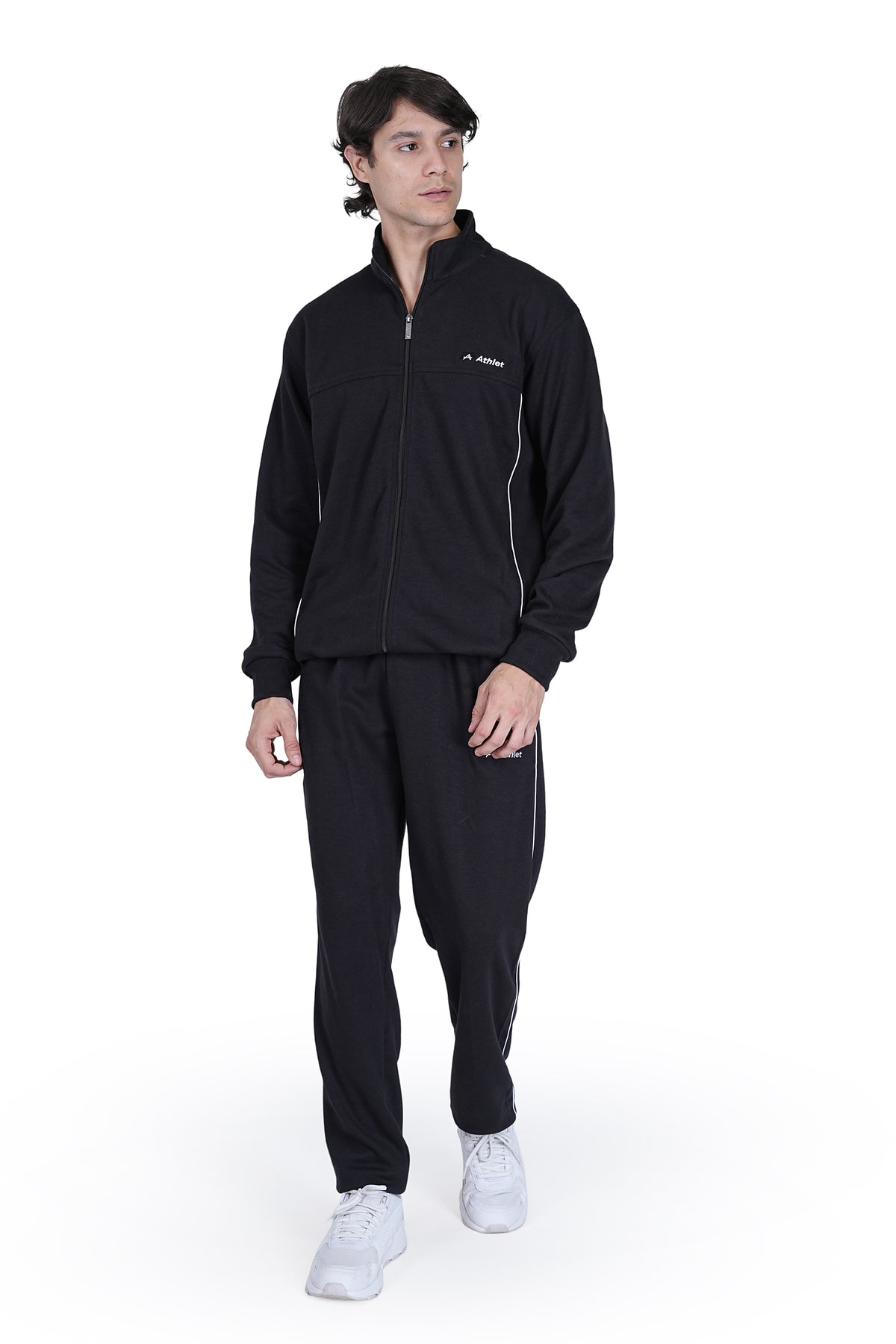 Men's Contrast Stripe Tracksuit Set - 802425