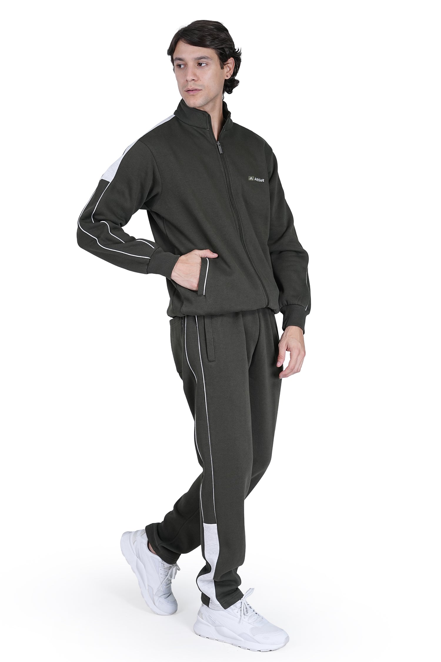 Three-Thread Fleece Winter Tracksuit -  702423