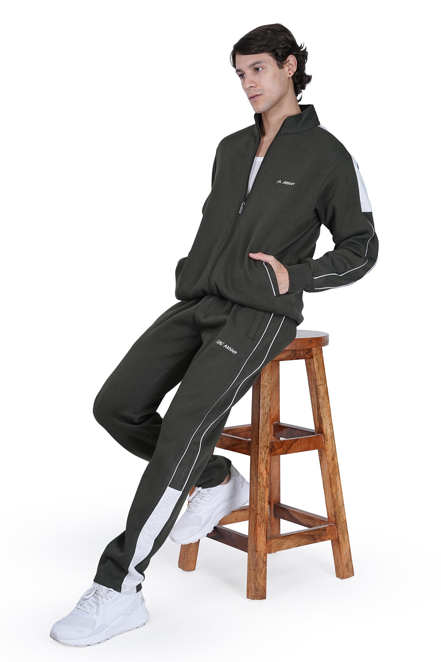 Three-Thread Fleece Winter Tracksuit -  702423