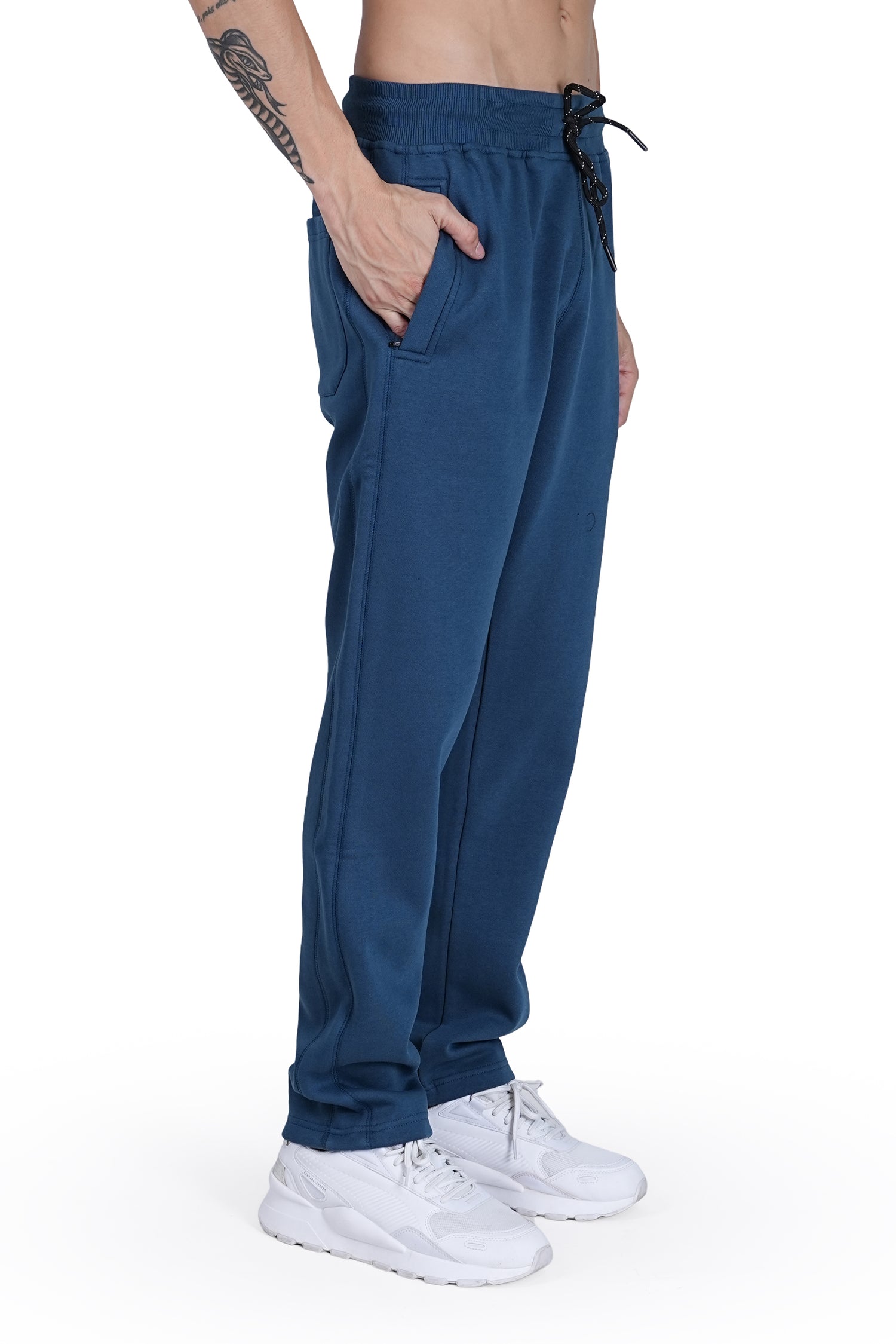 Men’s Premium Slim-Fit Self-Pattern Track Pants 692