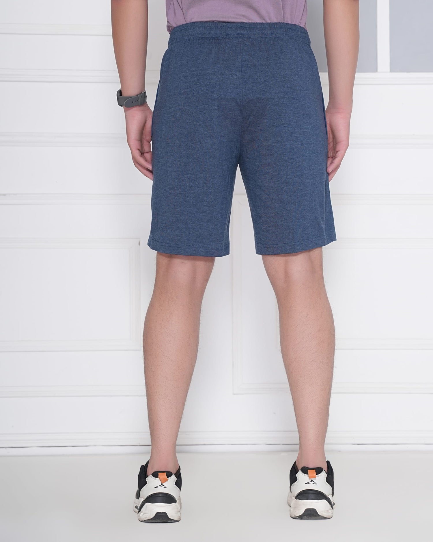 Essential Solid Bermuda Shorts Minimal Style & Comfort - 102