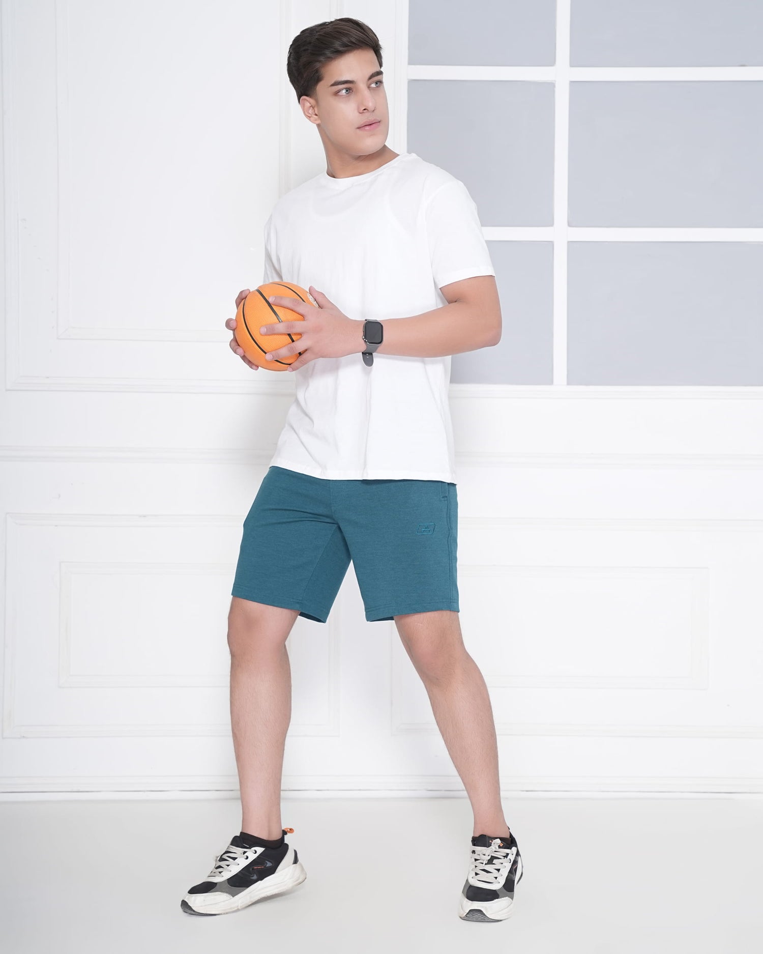 Premium Slub Knit Casual Shorts