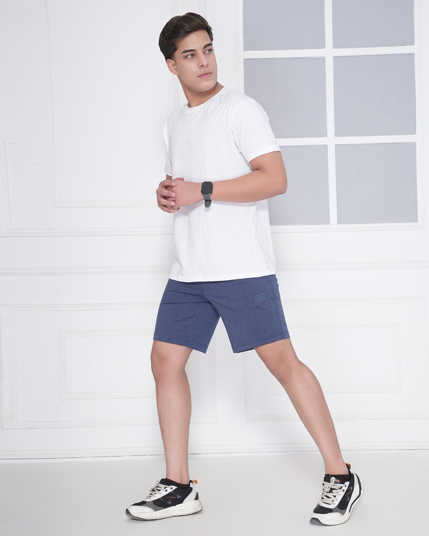 Premium Slub Knit Casual Shorts