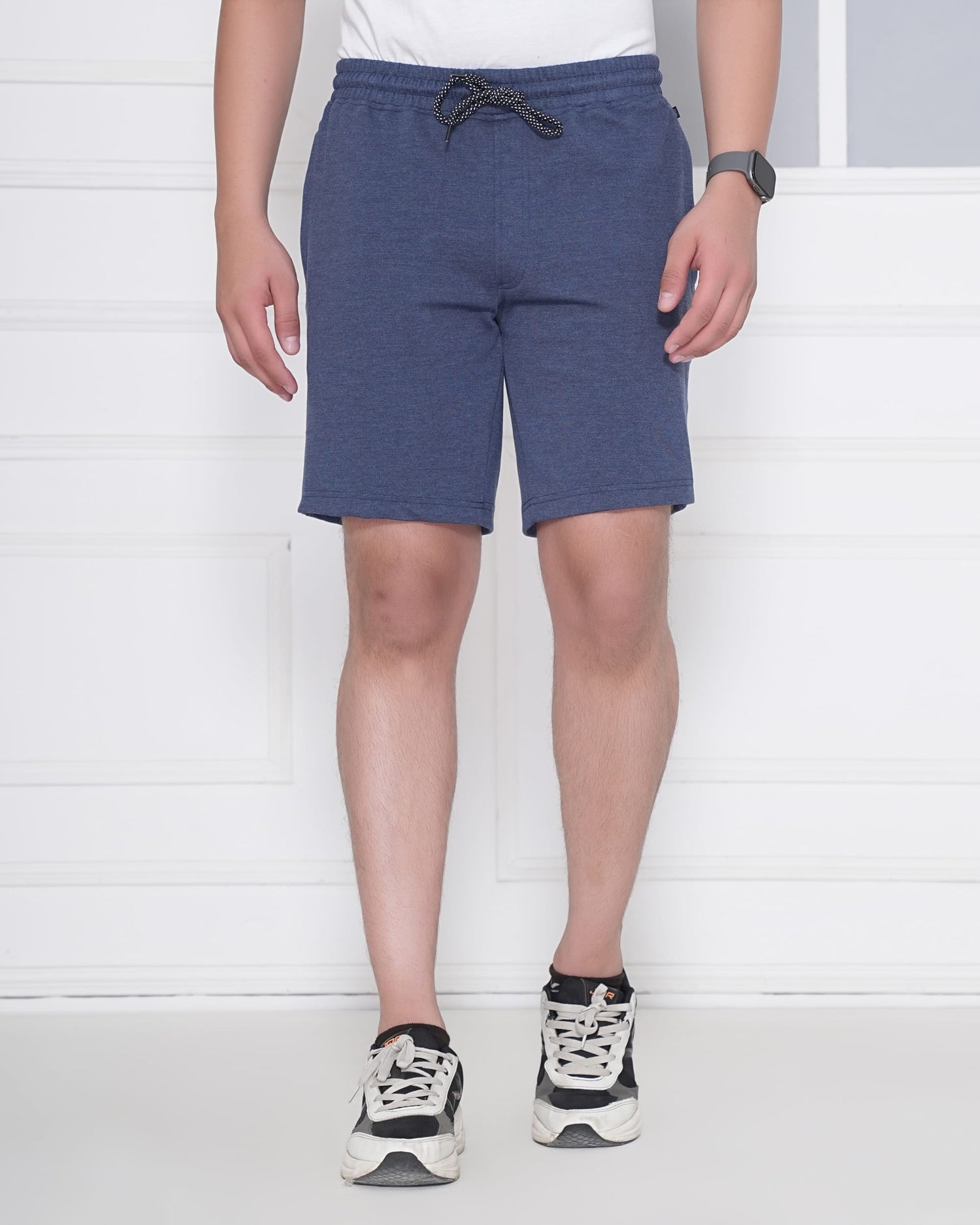 Premium Slub Knit Casual Shorts