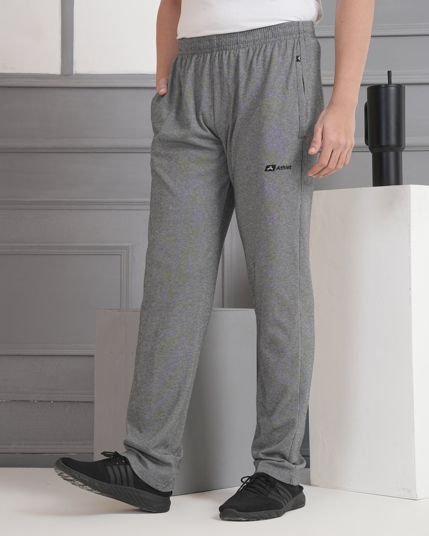 Self Lined Cotton Hosiery Track Pants - 691RF