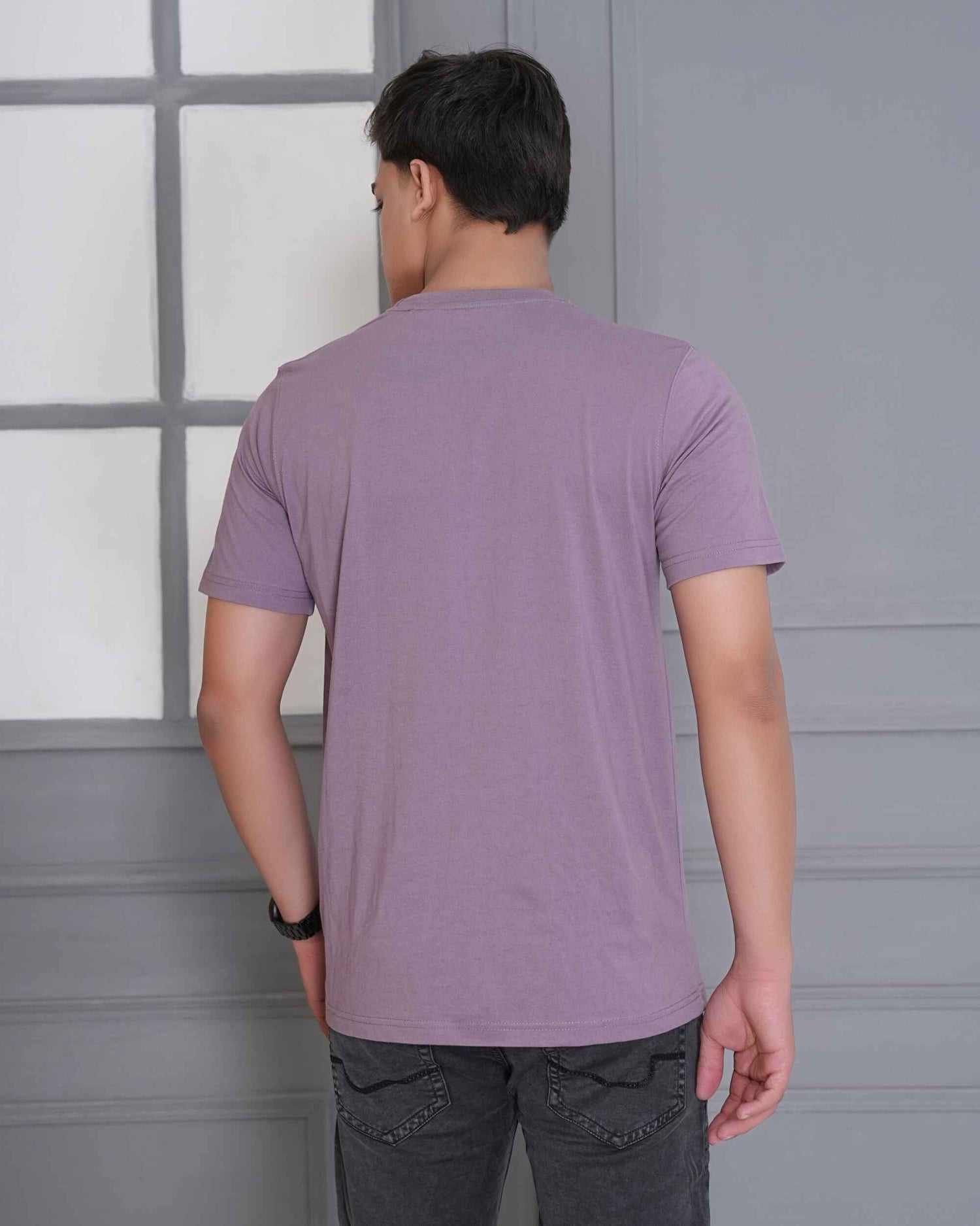 Classic Men's Crew Neck T-Shirt -333 HS