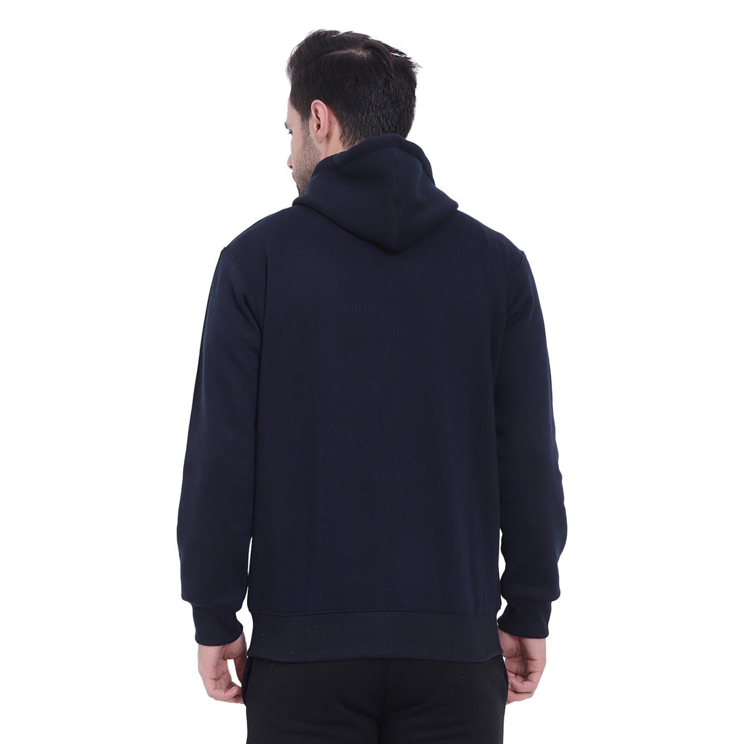Full-Zip Three Thread Fleece Hoodie - 402311