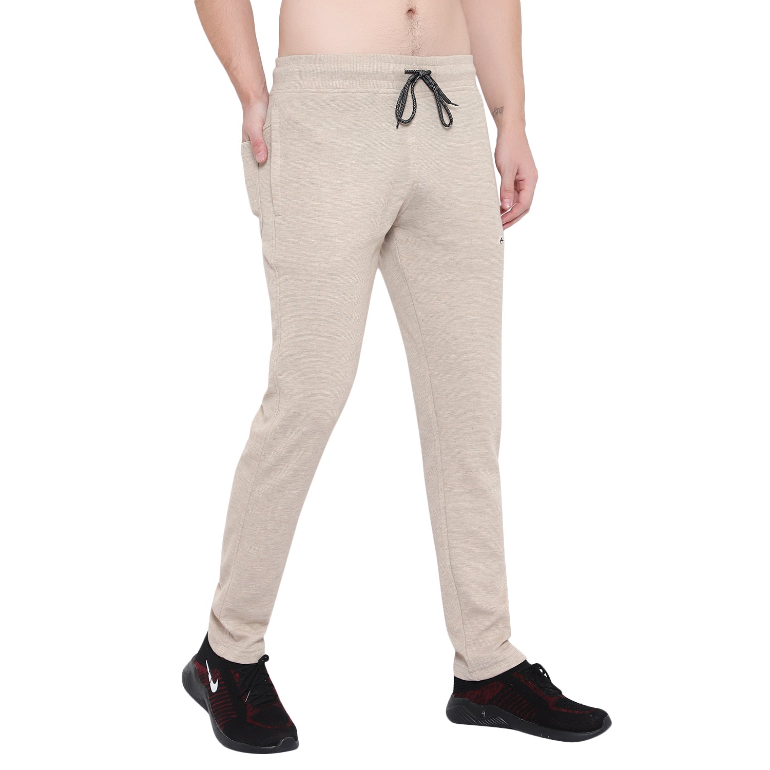 Slim Fit Self Pattern Trackpant -680
