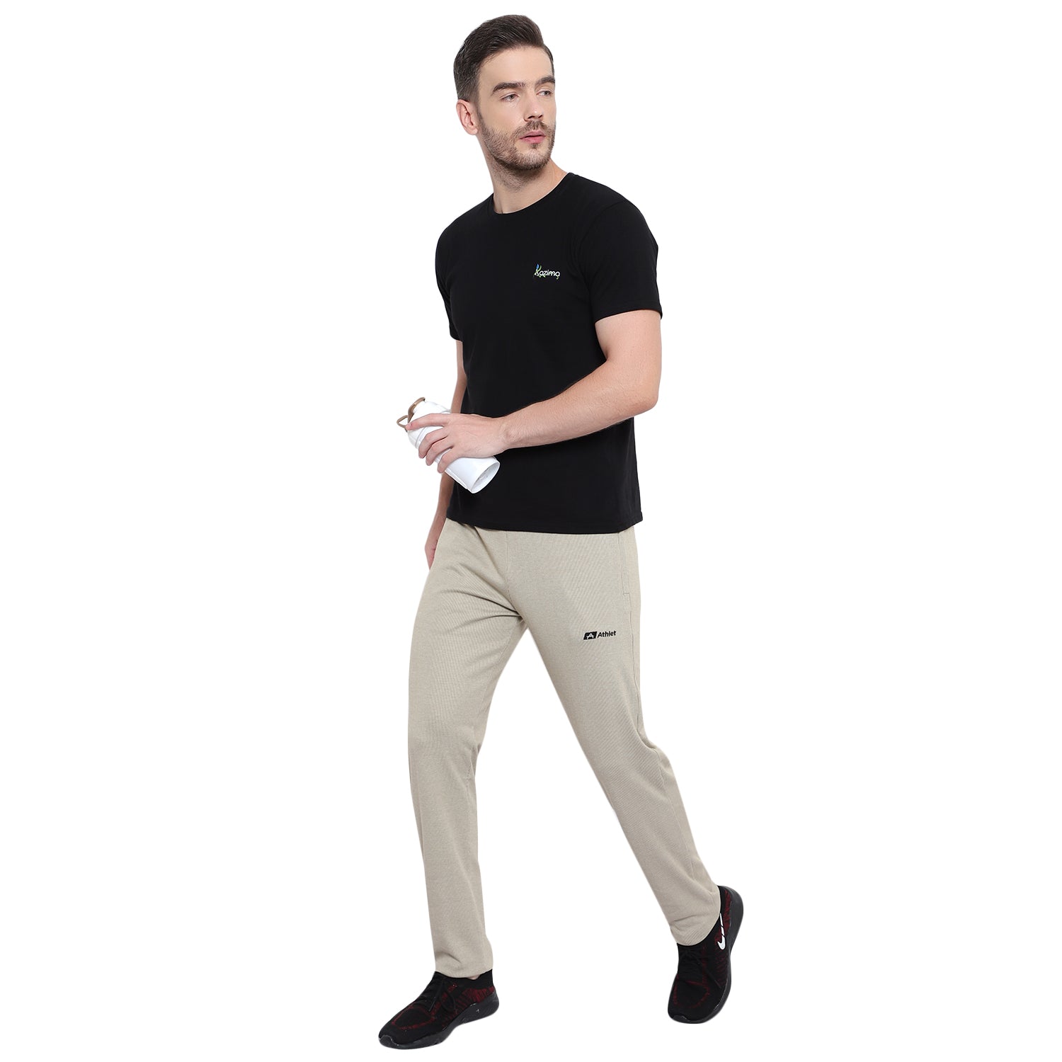 Self Lined Cotton Hosiery Track Pants - 691RF