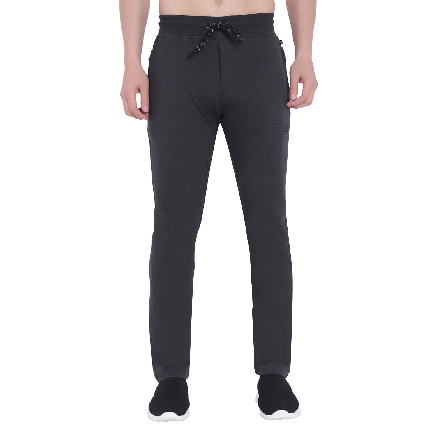 Men's Premium Cotton Terry Lounge Track Pants - 686