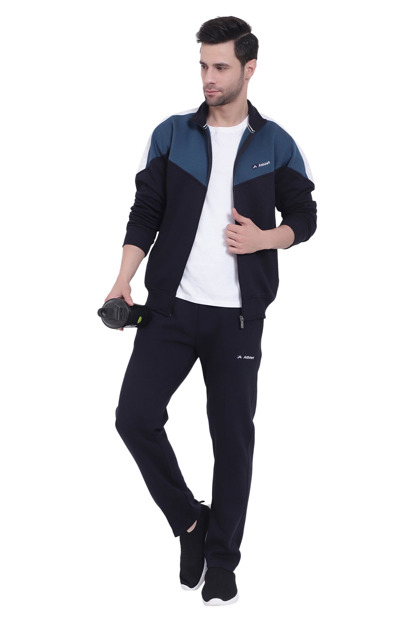 Three-Thread Fleece Winter Tracksuit -  702318
