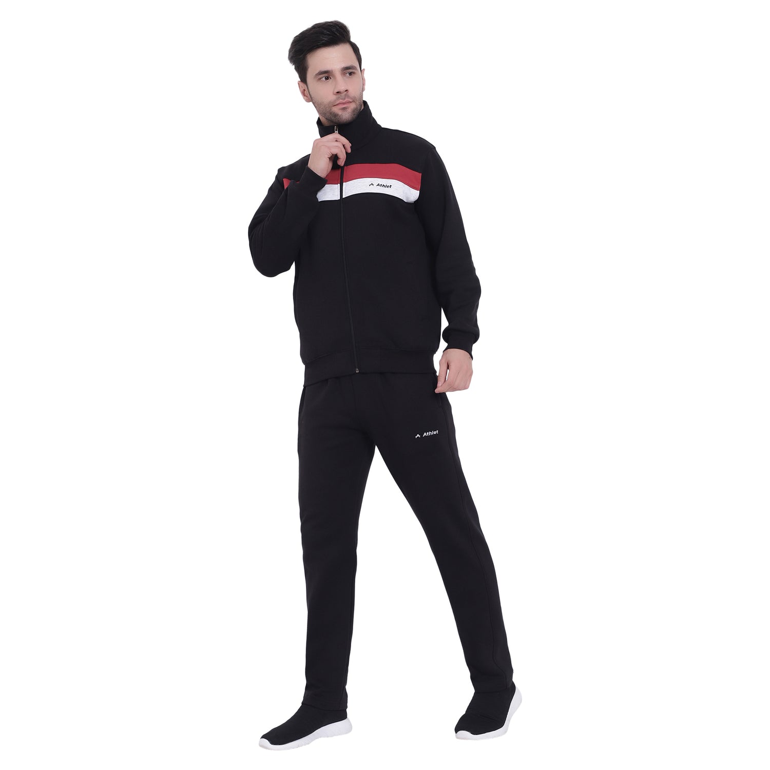 Three-Thread Fleece Winter Tracksuit -  702321