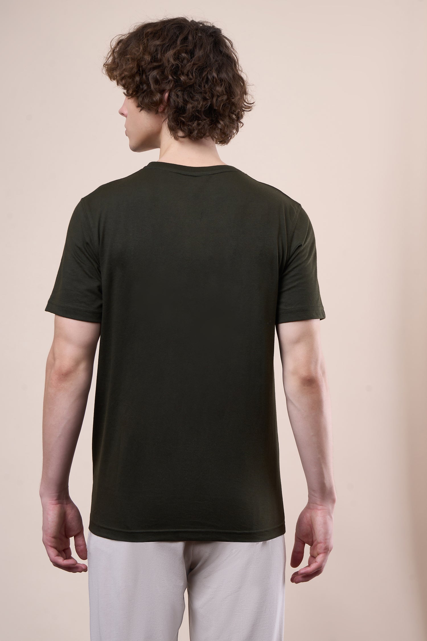 Classic Men's Crew Neck T-Shirt -333 HS