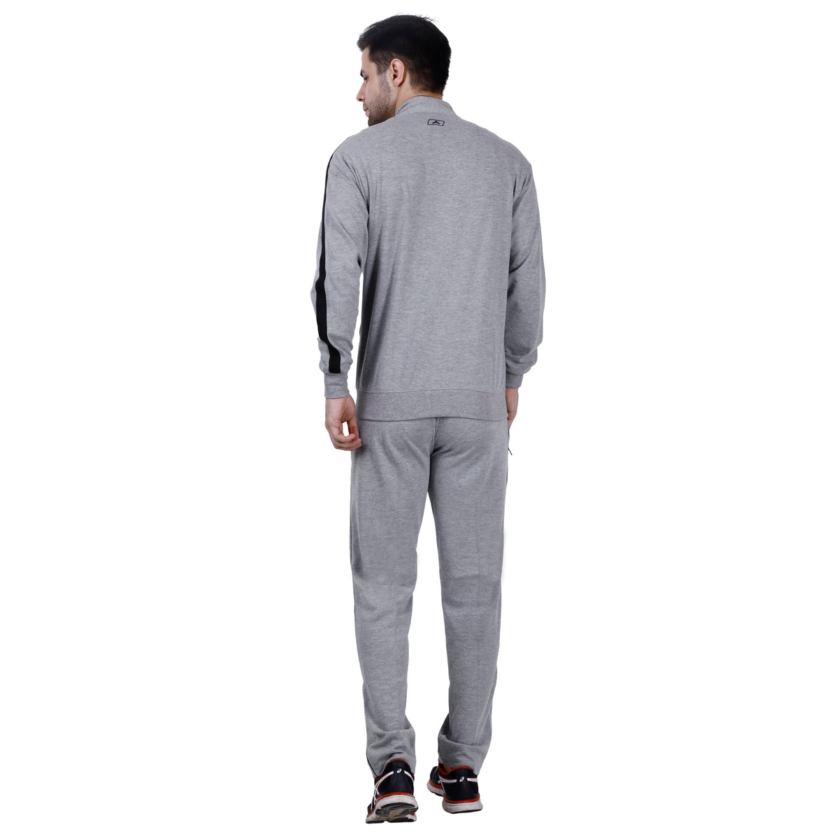 Men's Athletic Full-Zip Tracksuit Set - 8057