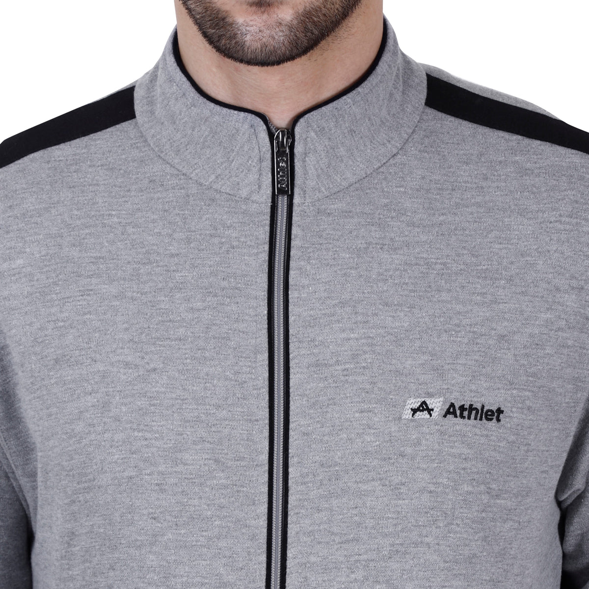 Men's Athletic Full-Zip Tracksuit Set - 8057