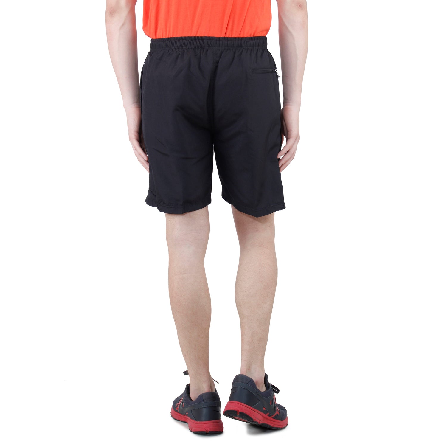 Men’s NS Sports Shorts – Regular Fit, Minimal Design with Zipper Pockets - 1301