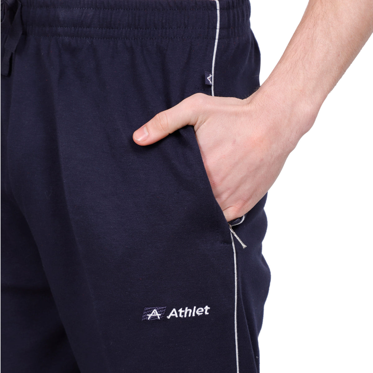 Men's Athletic Full-Zip Tracksuit Set - 8057