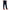 Cotton Track Pants with Front Zip & Back Pocket - 606