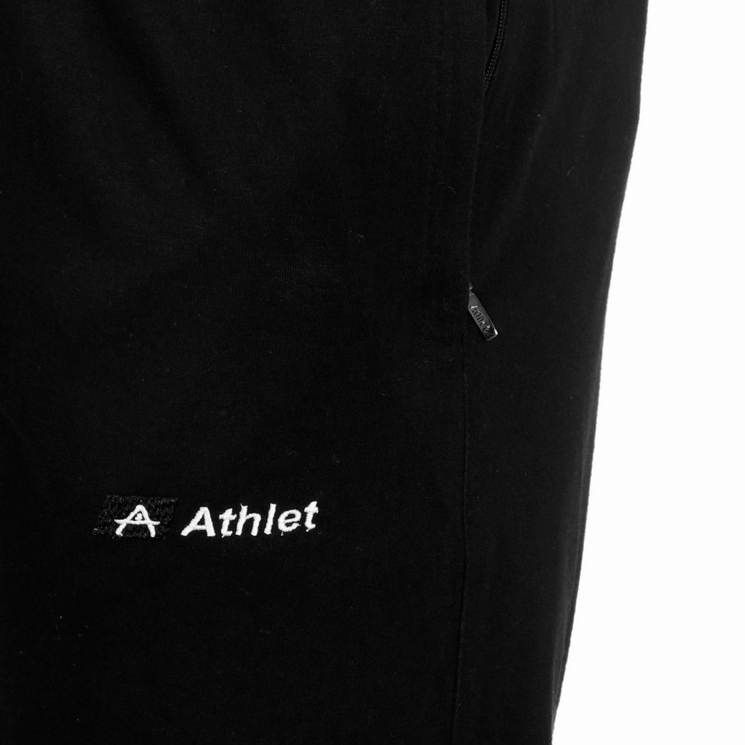 Cotton Track Pants with Front Zip & Back Pocket - 606