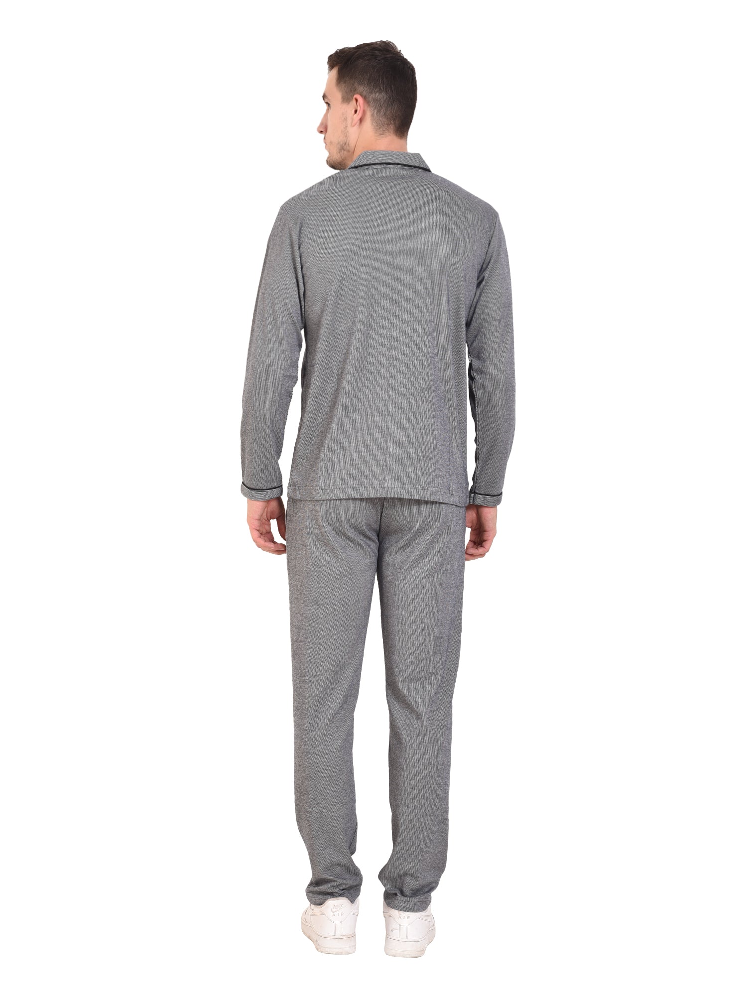 Front Button Pajama Set - Relaxed Fit NIghtsuit - 822 FS