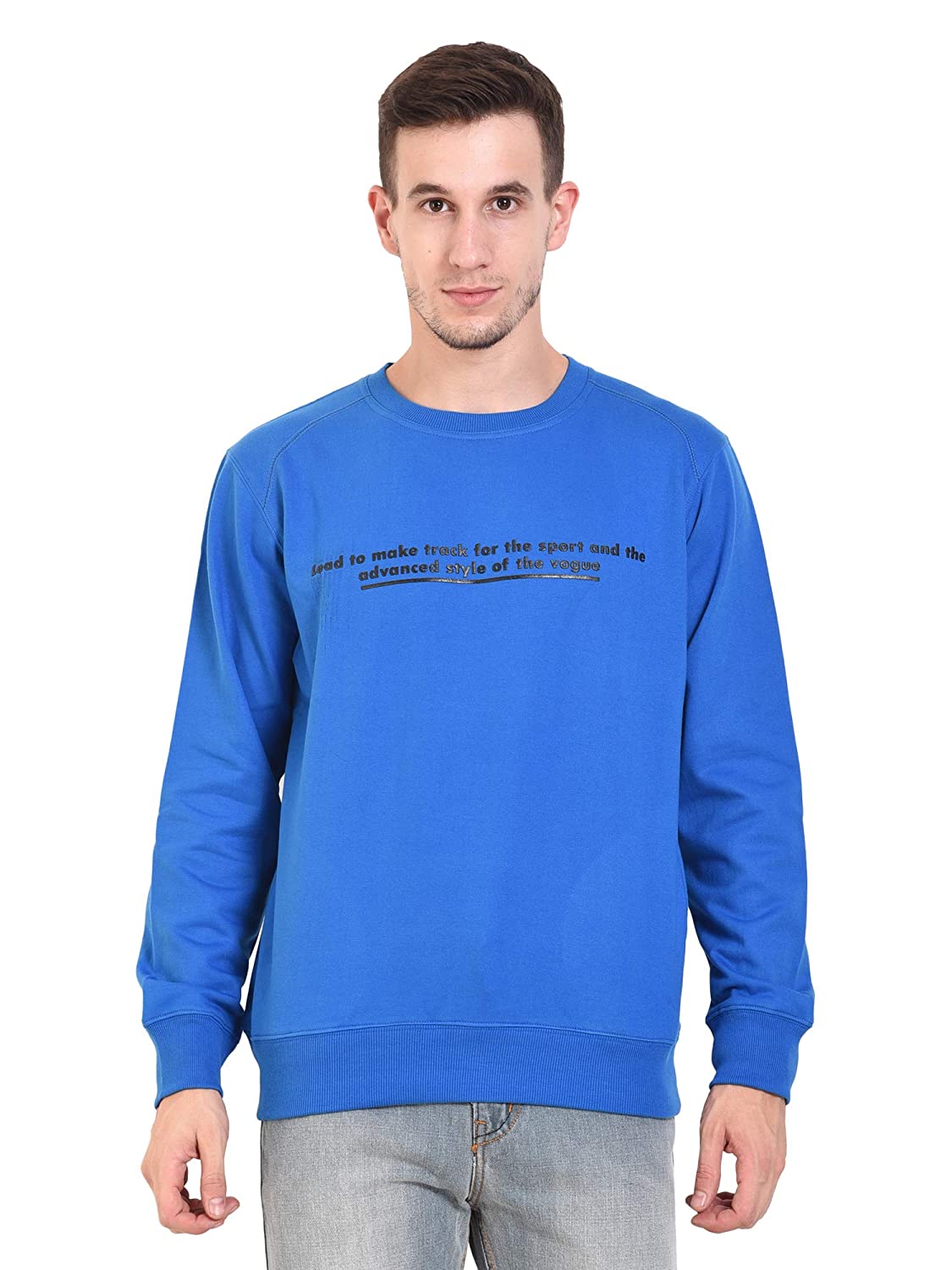 mens round neck sweatshirt